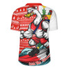 Sydney Swans Rugby Jersey Christmas Holiday Santa Rides The Waves