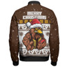 Hawthorn Bomber Jacket Special Ugly Christmas Holiday Footy Fans