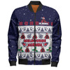 Melbourne Bomber Jacket Special Ugly Christmas Holiday Footy Fans
