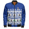 North Melbourne Bomber Jacket Special Ugly Christmas Holiday Footy Fans