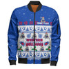 Western Bulldogs Bomber Jacket Special Ugly Christmas Holiday Footy Fans