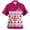 Brisbane Lions Hawaiian Shirt Special Ugly Christmas Holiday Footy Fans