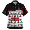 Essendon Hawaiian Shirt Special Ugly Christmas Holiday Footy Fans
