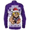 Fremantle Long Sleeve Shirt Special Ugly Christmas Holiday Footy Fans