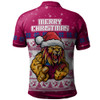Brisbane Lions Polo Shirt Special Ugly Christmas Holiday Footy Fans