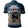 Carlton Polo Shirt Special Ugly Christmas Holiday Footy Fans