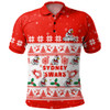 Sydney Swans Polo Shirt Special Ugly Christmas Holiday Footy Fans