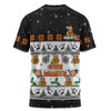 GWS GIANTS T-Shirt Special Ugly Christmas Holiday Footy Fans