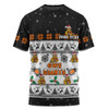 GWS GIANTS T-Shirt Special Ugly Christmas Holiday Footy Fans