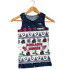 Adelaide Crows Men Singlet Special Ugly Christmas Holiday Footy Fans