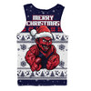 Melbourne Men Singlet Special Ugly Christmas Holiday Footy Fans