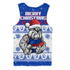 Western Bulldogs Men Singlet Special Ugly Christmas Holiday Footy Fans