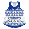 North Melbourne Women Racerback Singlet Special Ugly Christmas Holiday Footy Fans