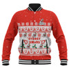 Sydney Swans Baseball Jacket Special Ugly Christmas Holiday Footy Fans
