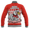 Sydney Swans Baseball Jacket Special Ugly Christmas Holiday Footy Fans