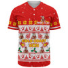 Gold Coast SUNS Baseball Shirt Special Ugly Christmas Holiday Footy Fans