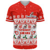 Sydney Swans Baseball Shirt Special Ugly Christmas Holiday Footy Fans