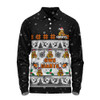 GWS GIANTS Long Sleeve Polo Shirt Special Ugly Christmas Holiday Footy Fans