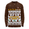 Hawthorn Long Sleeve T-shirt Special Ugly Christmas Holiday Footy Fans