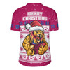 Brisbane Lions Rugby Jersey Special Ugly Christmas Holiday Footy Fans