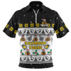 Richmond Zip Polo Shirt Special Ugly Christmas Holiday Footy Fans
