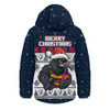 Adelaide Crows Hooded Padded Jacket Special Ugly Christmas Holiday Footy Fans