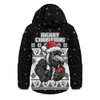Collingwood Hooded Padded Jacket Special Ugly Christmas Holiday Footy Fans