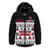 Essendon Hooded Padded Jacket Special Ugly Christmas Holiday Footy Fans