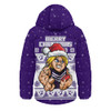Fremantle Hooded Padded Jacket Special Ugly Christmas Holiday Footy Fans