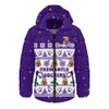 Fremantle Hooded Padded Jacket Special Ugly Christmas Holiday Footy Fans