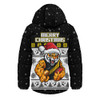 Richmond Hooded Padded Jacket Special Ugly Christmas Holiday Footy Fans