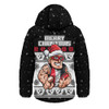 St Kilda Hooded Padded Jacket Special Ugly Christmas Holiday Footy Fans