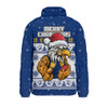 West Coast Eagles Padded Jacket Special Ugly Christmas Holiday Footy Fans