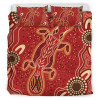 Australia Aboriginal Bedding Set - Indigenous Platypus Ver 1