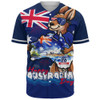 Australia Baseball Shirt Australia Day Holiday Kangaroo Pride Celebration