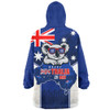 Australia Snug Hoodie Australia Day Koala Spirit Blue Flag Celebration