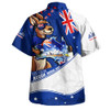 Australia Hawaiian Shirt Australia Day Kangaroo Blue Spirit 26 January Holiday