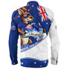 Australia Long Sleeve Shirt Australia Day Kangaroo Blue Spirit 26 January Holiday