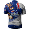 Australia Polo Shirt Australia Day Kangaroo Blue Spirit 26 January Holiday