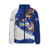 Australia Padded Jacket Australia Day Kangaroo Blue Spirit 26 January Holiday