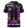 Australia T-Shirt Anzac Day Remembering Service Animals Sacrifice