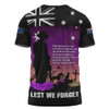 Australia T-Shirt Anzac Day Remembering Service Animals Sacrifice