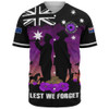 Australia Baseball Shirt Anzac Day Remembering Service Animals Sacrifice