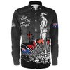 Australia Long Sleeve Shirt Anzac Day In Memory Of Brave Servicemen