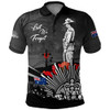Australia Polo Shirt Anzac Day In Memory Of Brave Servicemen