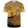 Australia Baseball Shirt Anzac Day In Memory Of Brave Servicemen
