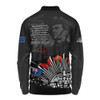 Australia Long Sleeve Polo Shirt Anzac Day In Memory Of Brave Servicemen