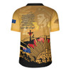Australia Rugby Jersey Anzac Day In Memory Of Brave Servicemen