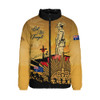 Australia Padded Jacket Anzac Day In Memory Of Brave Servicemen