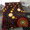 Australia Aboriginal Bedding Set - Aboriginal Art Ver01